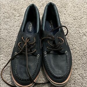 Sperry Women’s Dark Blue Boat Shoes